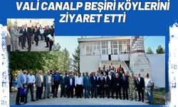 Vali Canalp Beşiri Köylerini Ziyaret Etti